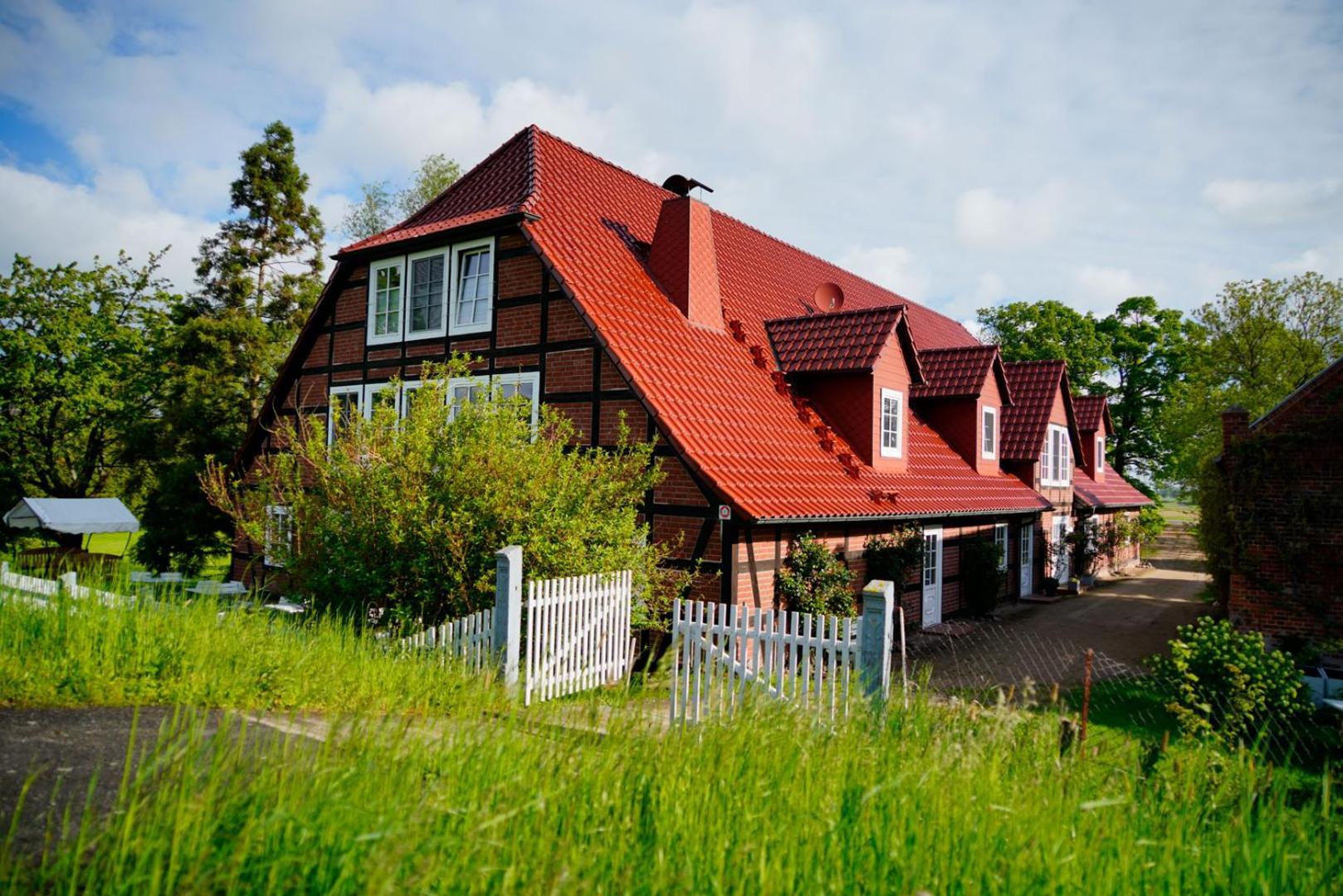 Landhaus Elbeflair Apartment Bei Doemitz Lenzerwische Esterno foto