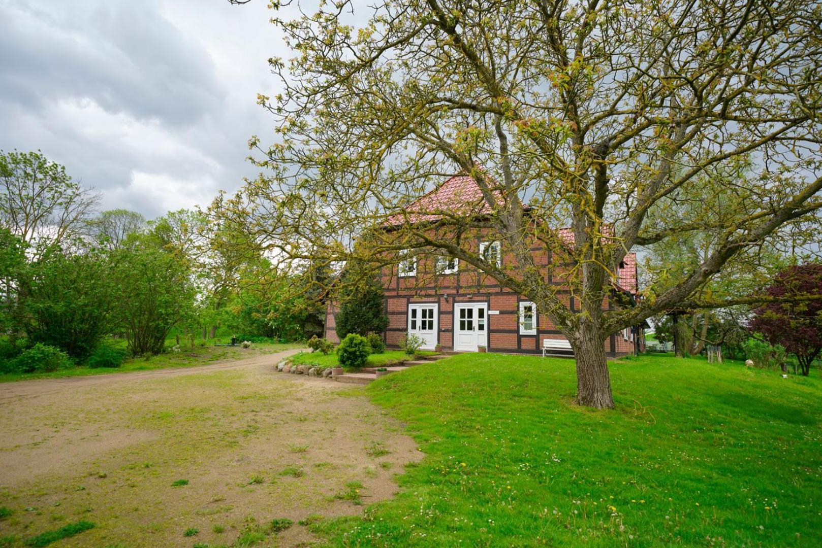 Landhaus Elbeflair Apartment Bei Doemitz Lenzerwische Esterno foto