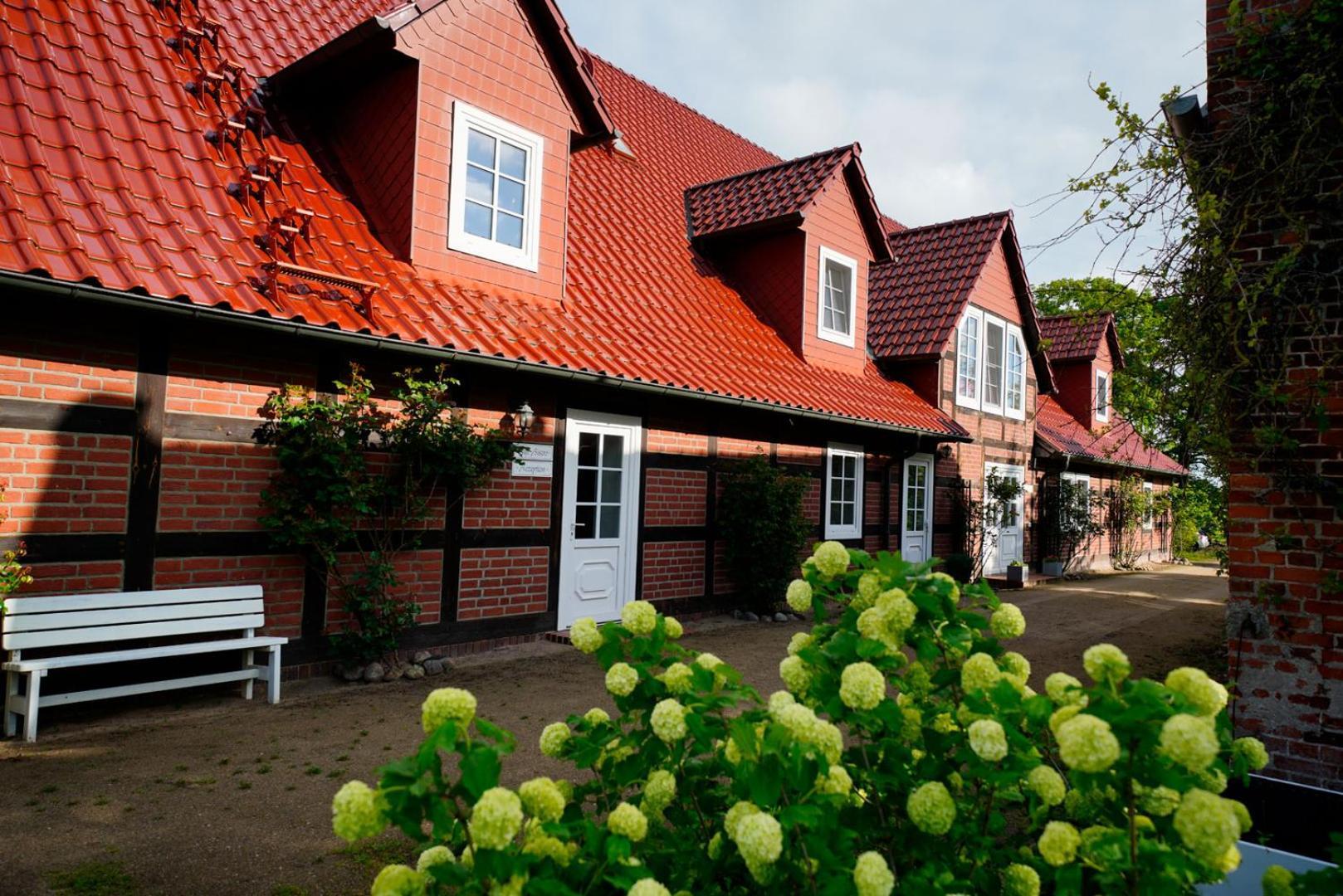 Landhaus Elbeflair Apartment Bei Doemitz Lenzerwische Esterno foto