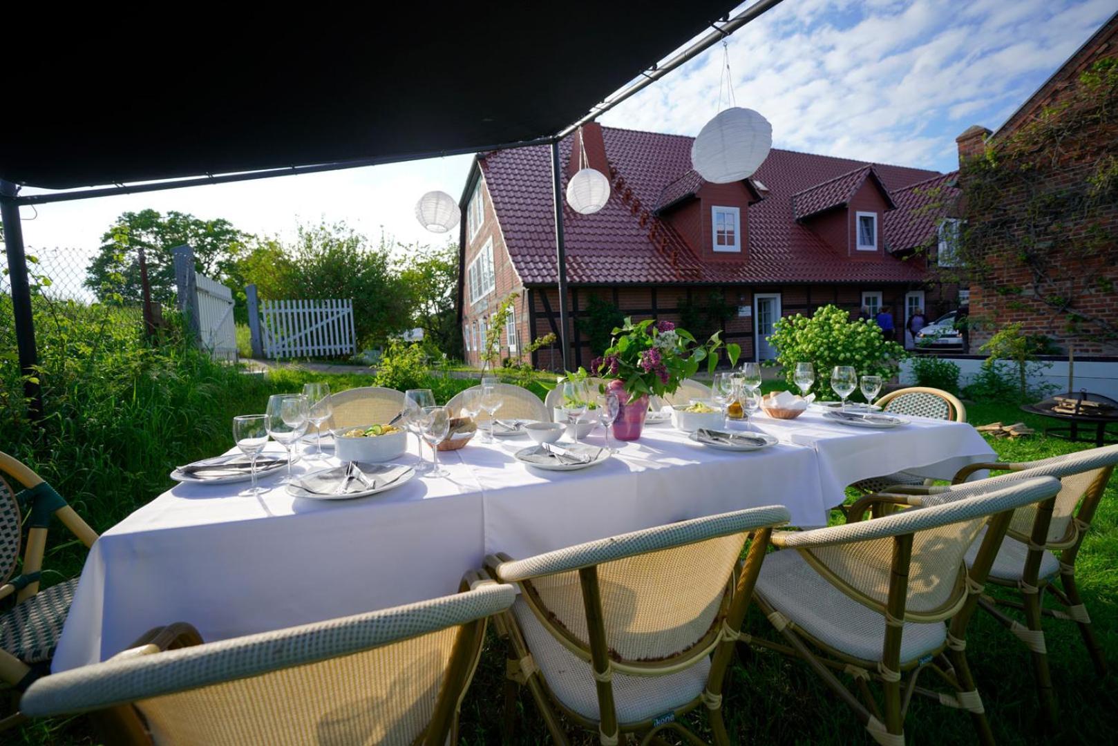 Landhaus Elbeflair Apartment Bei Doemitz Lenzerwische Esterno foto